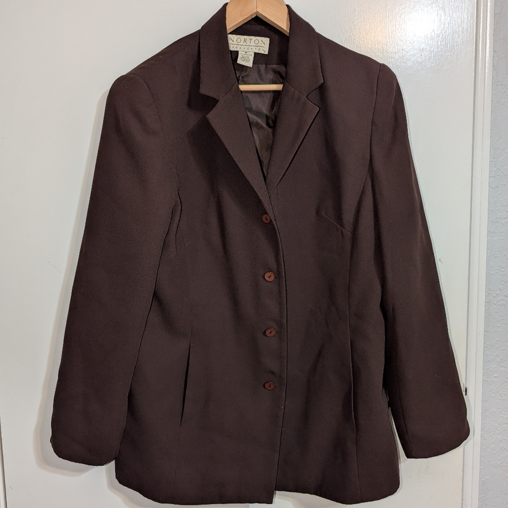 Women's Brown Blazer